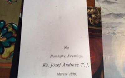 101 rocznica święceń kapłańskich ks. Józefa Andrasza TJ