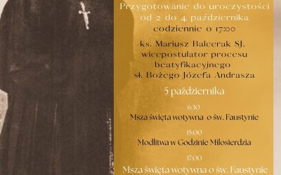 PŁOCK & rekolekcje przygotowujące do uroczystości św. s. Faustyny.